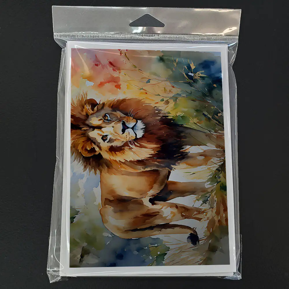 Lion Greeting Cards