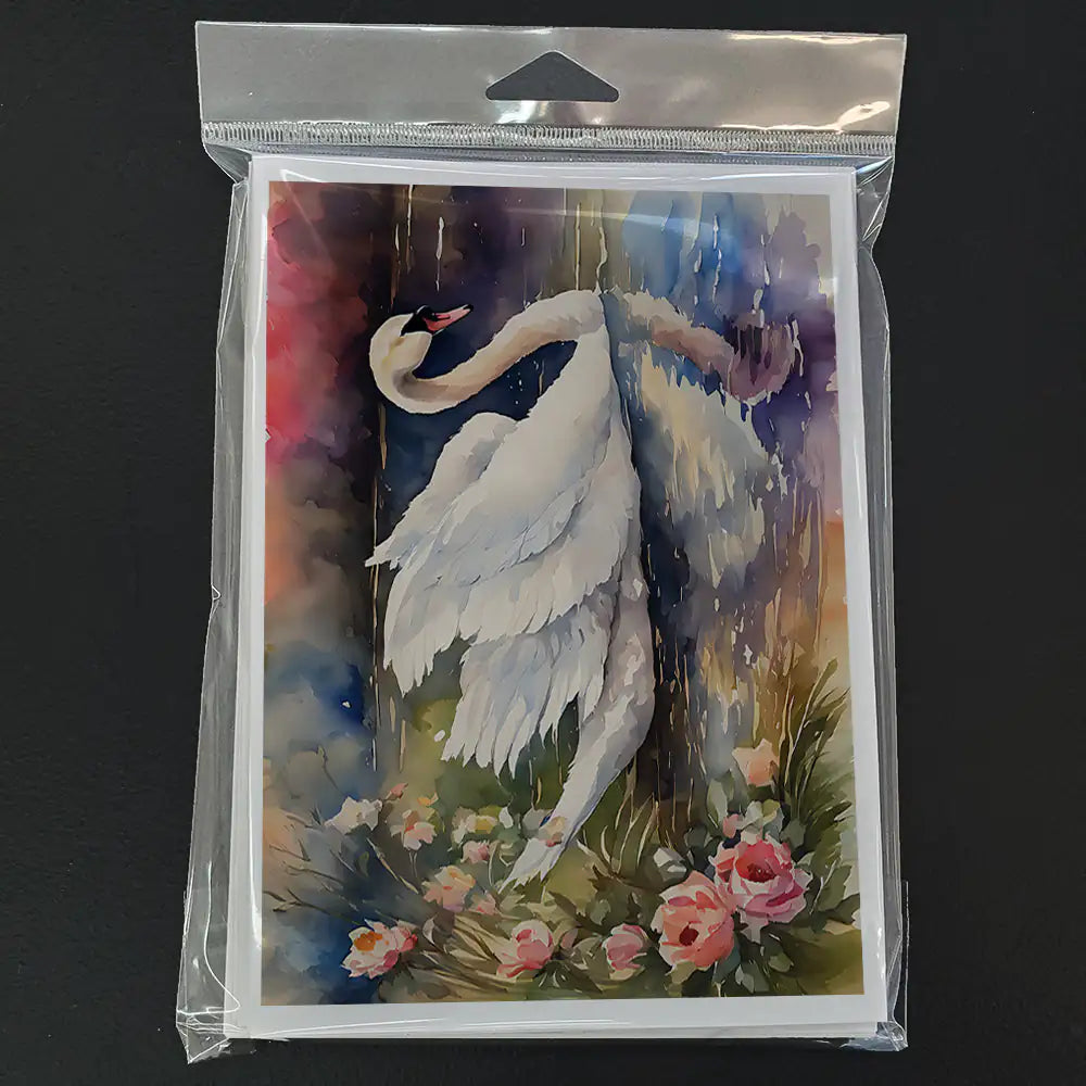 Swan Greeting Cards