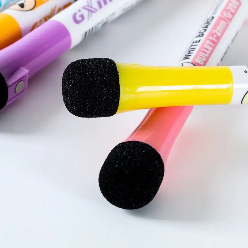 8 Colors Magnetic Fine Tip Dry Erase Markers