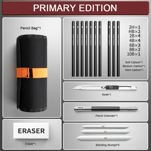 Sketch Pencils Set