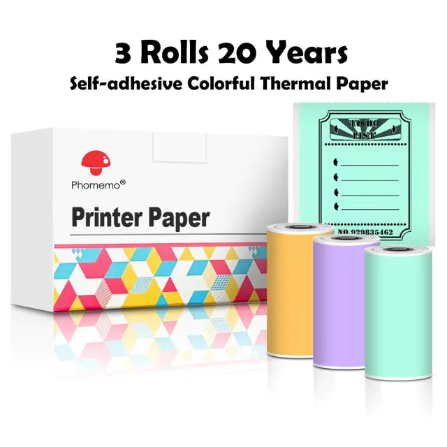 Transparent Sticker Thermal Paper