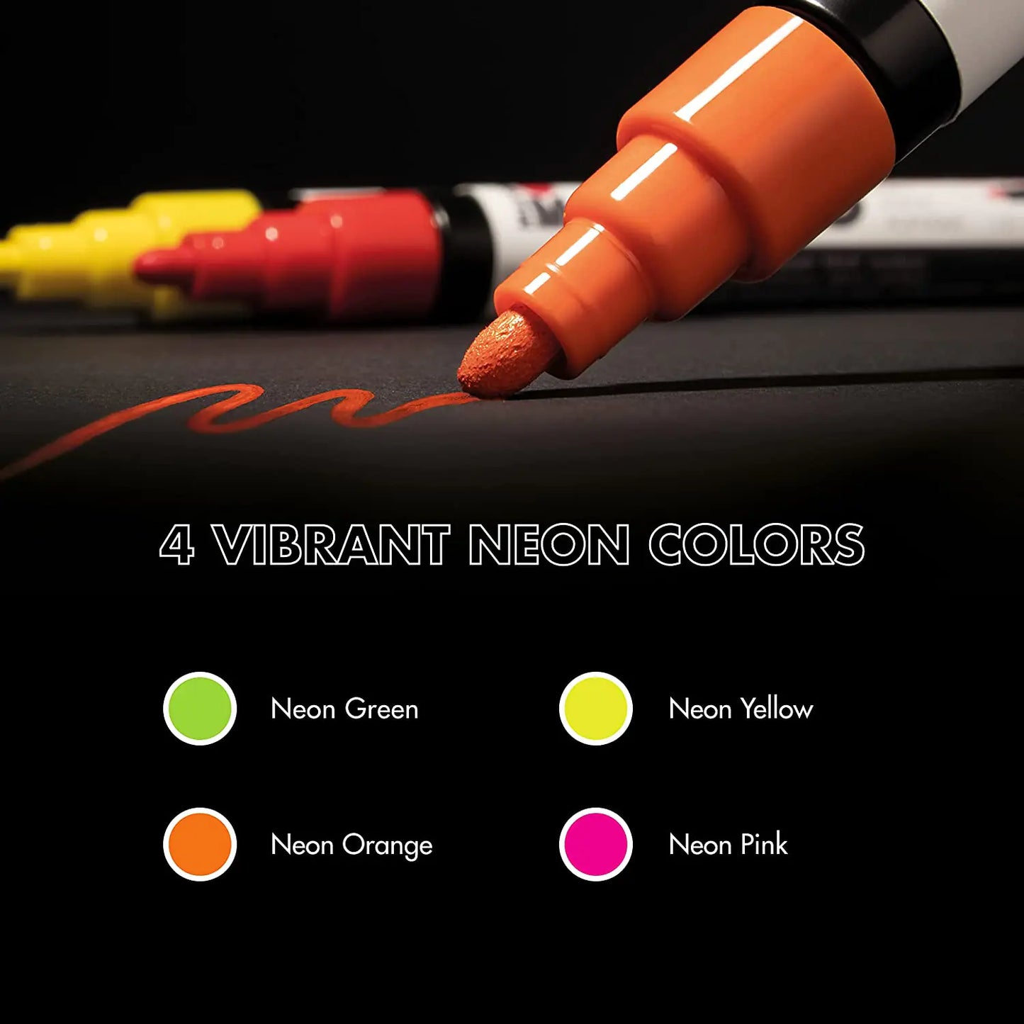 Neon Marabu YONO Markers 4-Pack