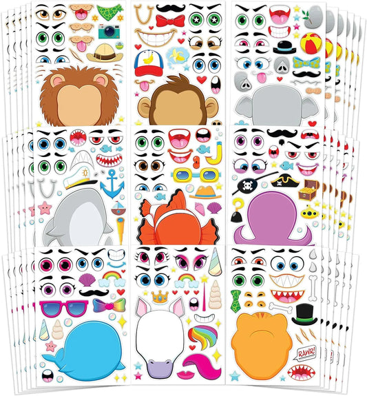 Face Fun Sticker Set