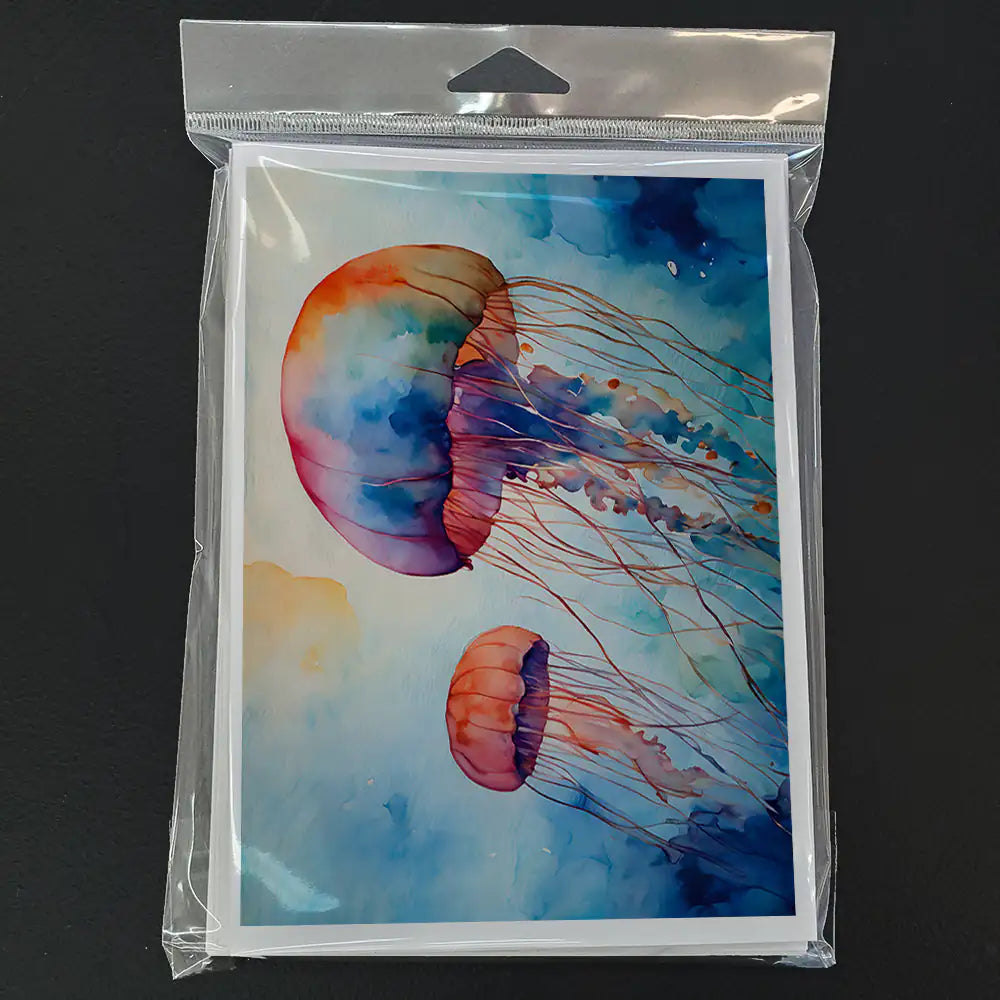 Jellyfish Greeting Cards