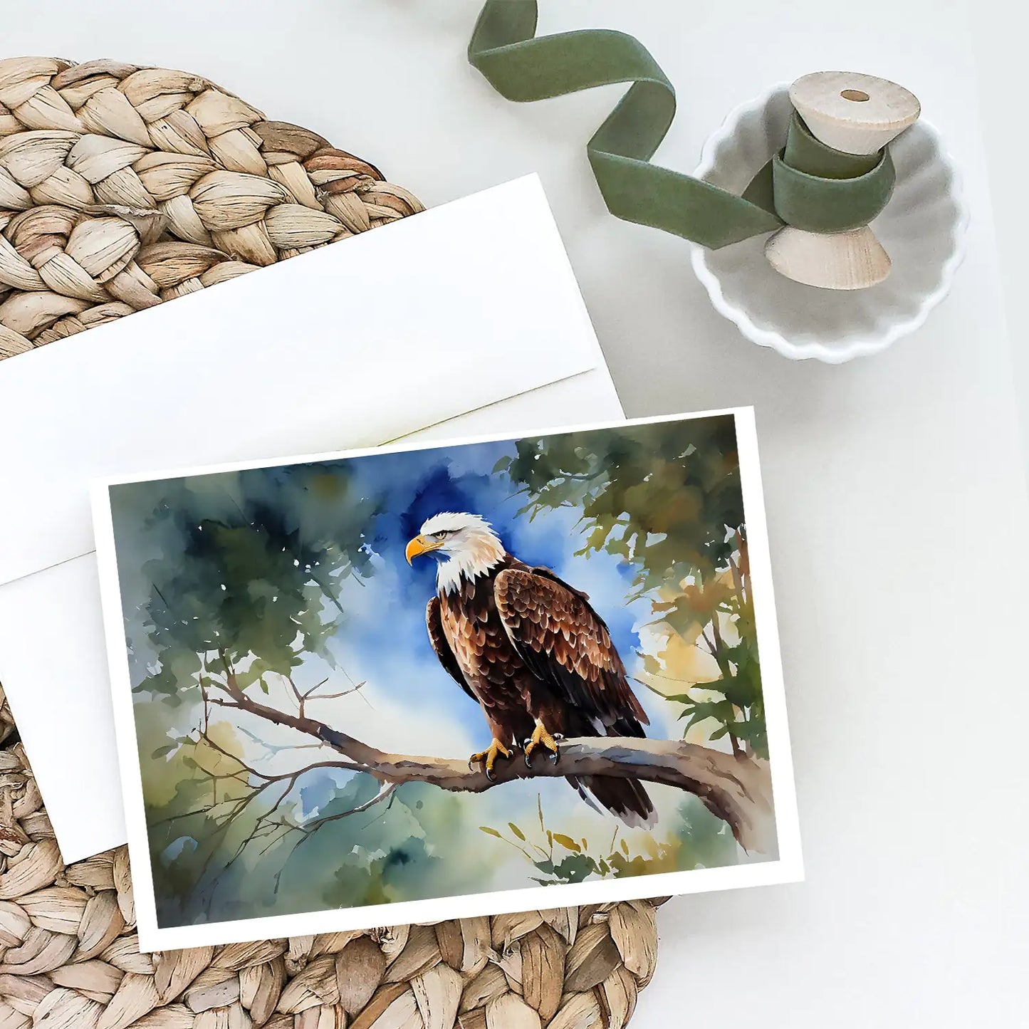 Eagle Greeting Cards Pack of 8