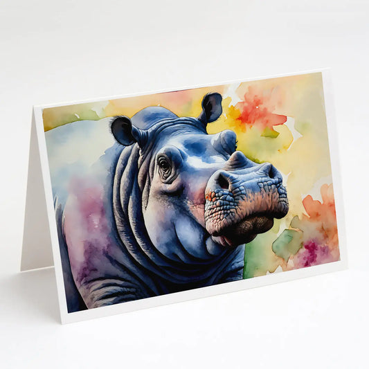 Hippopotamus Greeting Cards