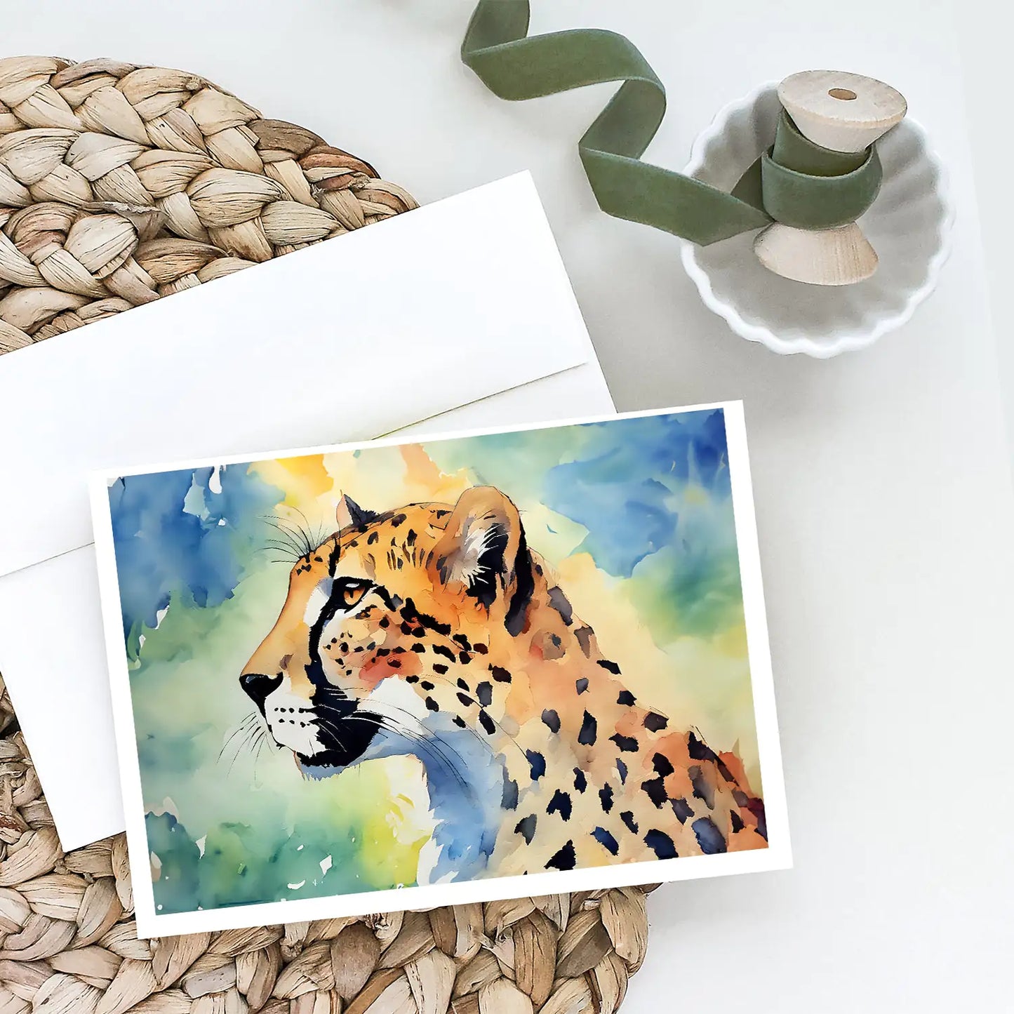 Cheetah Greeting Cards