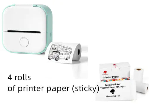 Portable Mini Thermal Label Printer