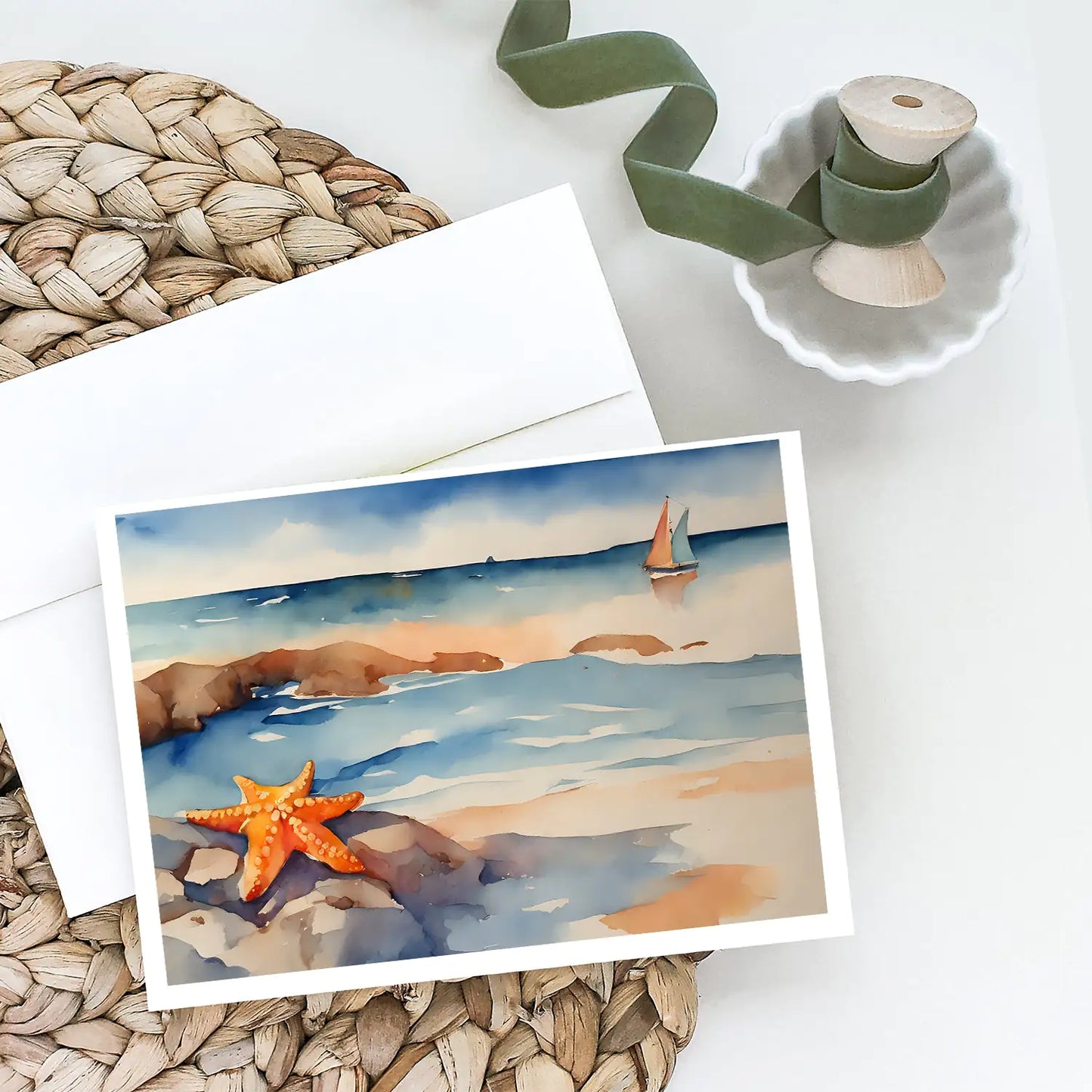 Starfish Greeting Cards