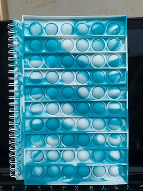Pop Its Pencil Case And Notebook