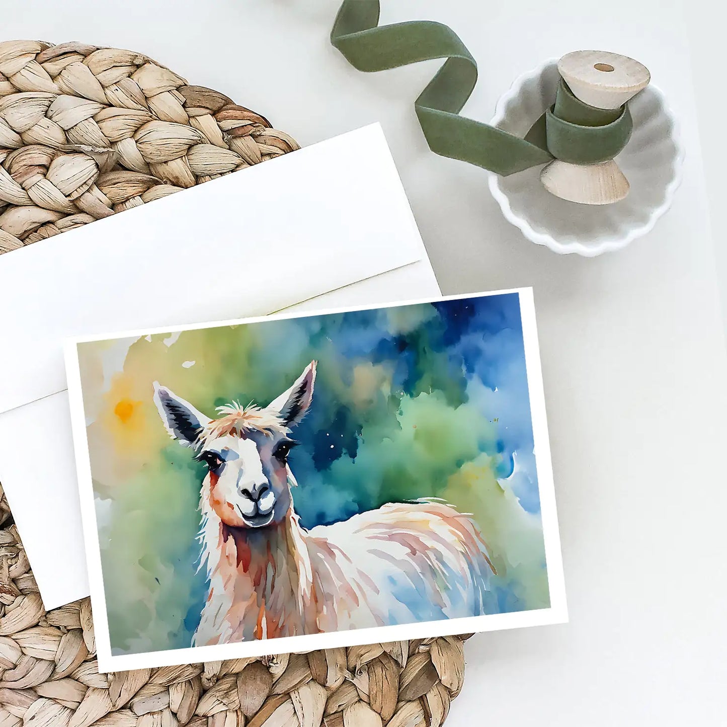 Llama Greeting Cards