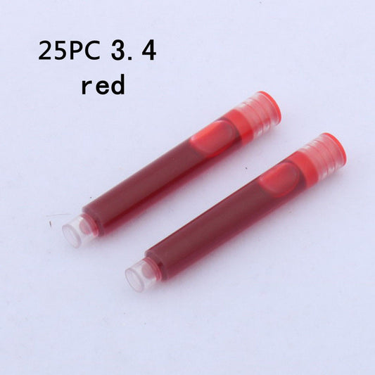 Fountain Pen Ink Refills 25pcs - Standard Sizes