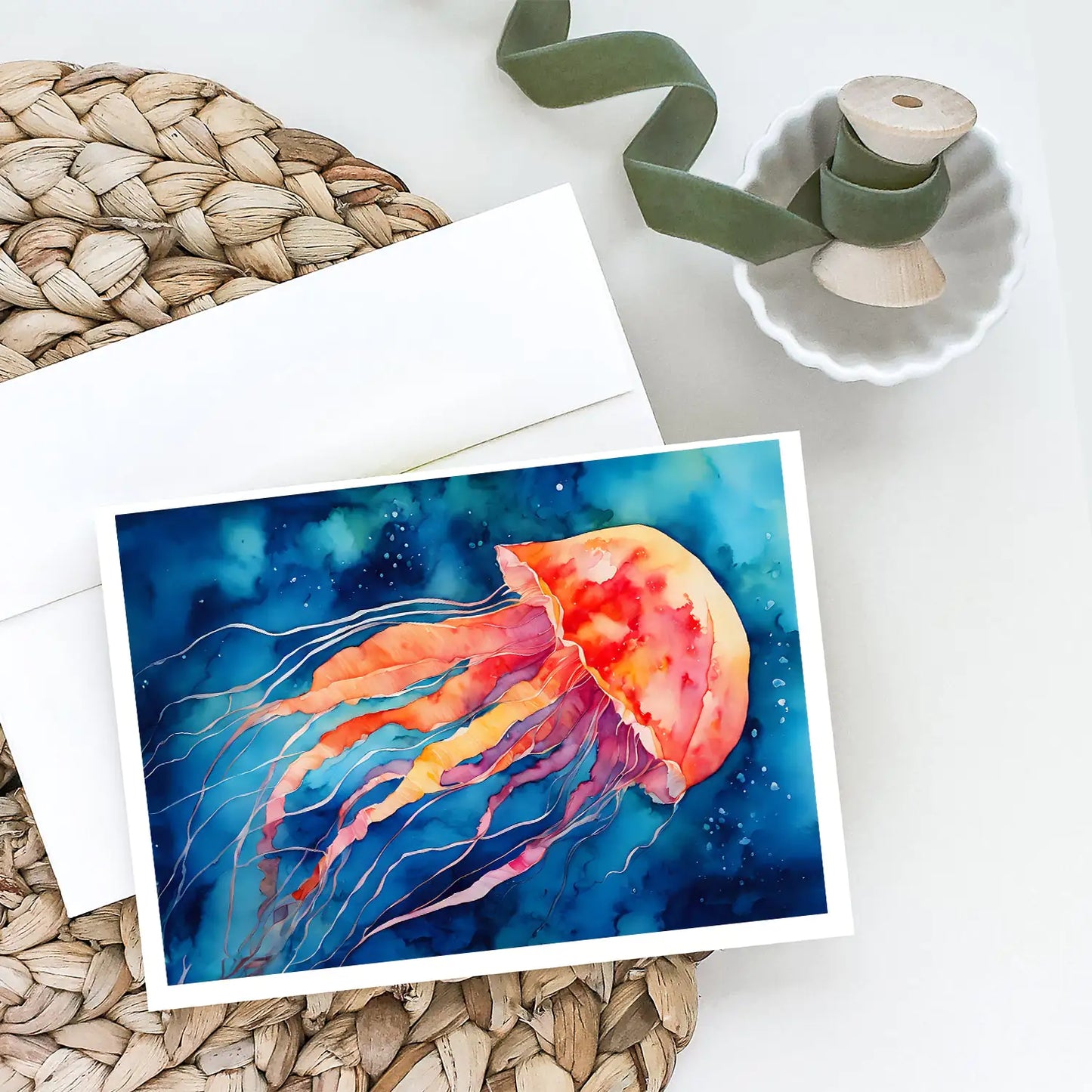 Jellyfish Greeting Cards