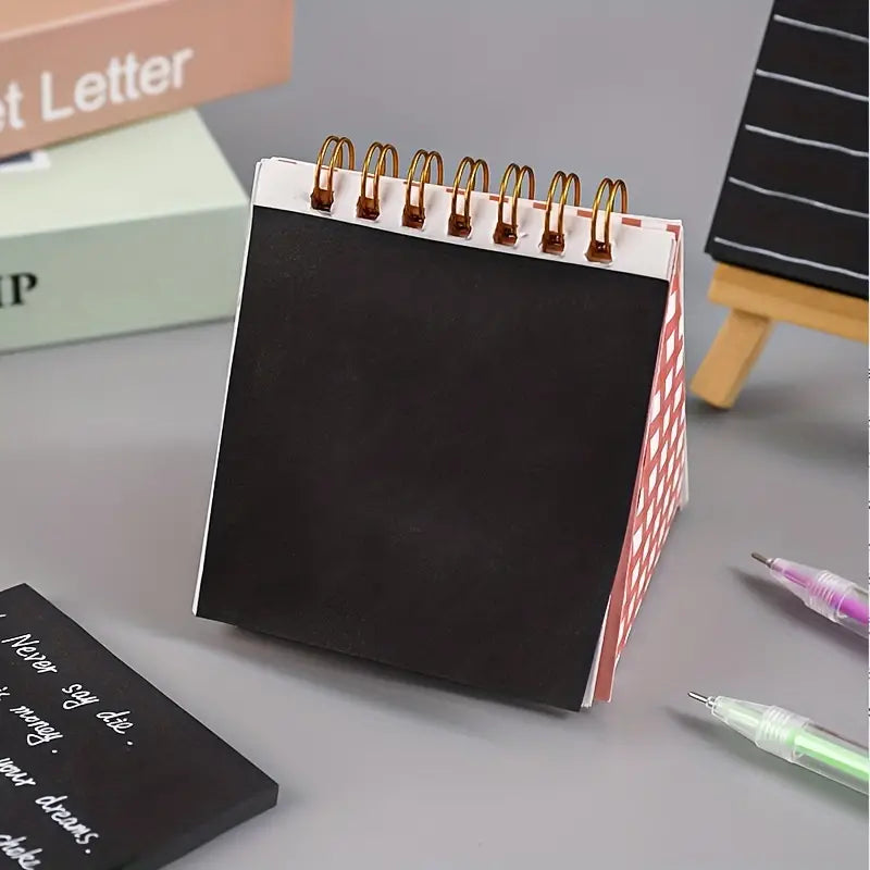 Creative Black Tearable Sticky Notes for Office (50 Sheets)