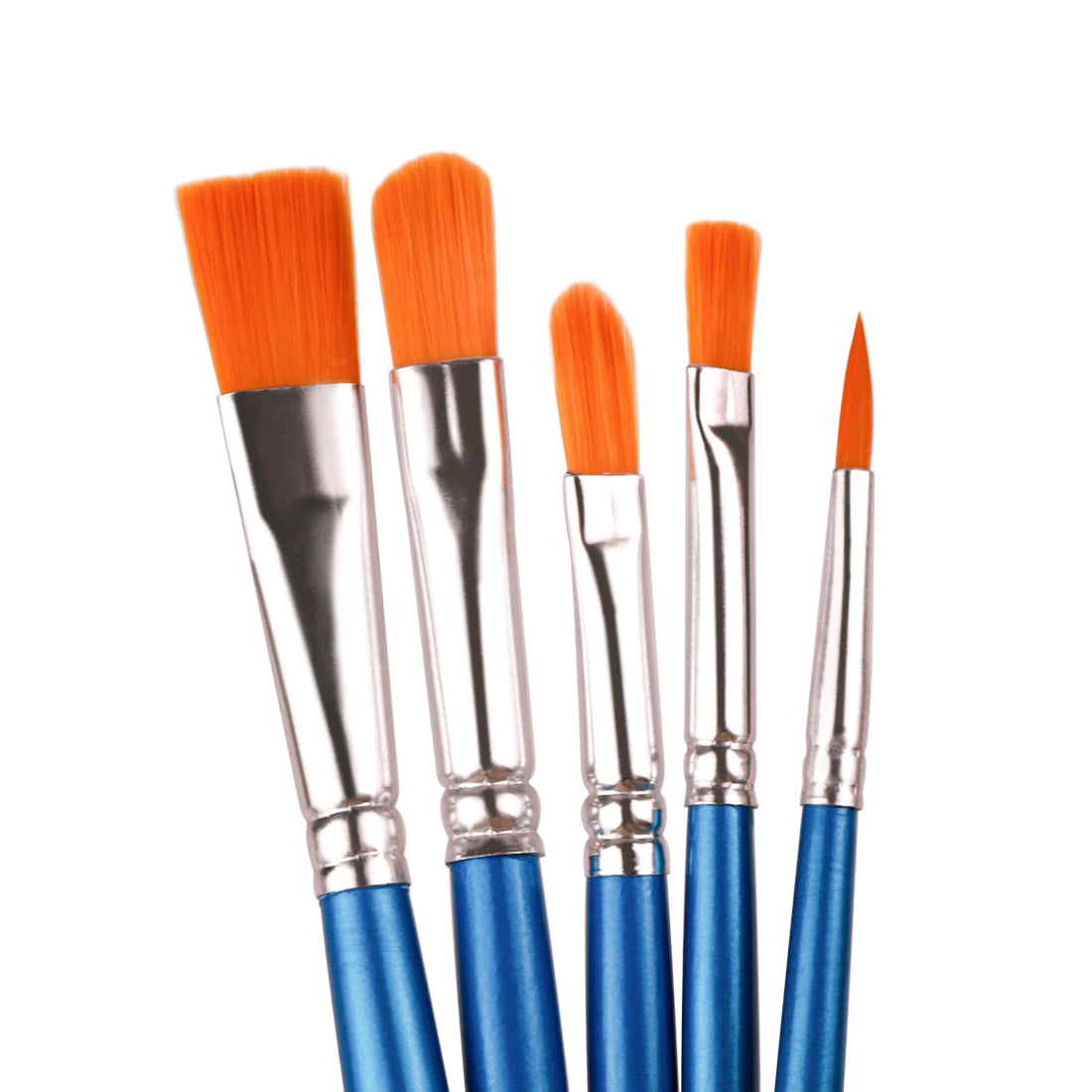 Nylon Paint Brushes Set