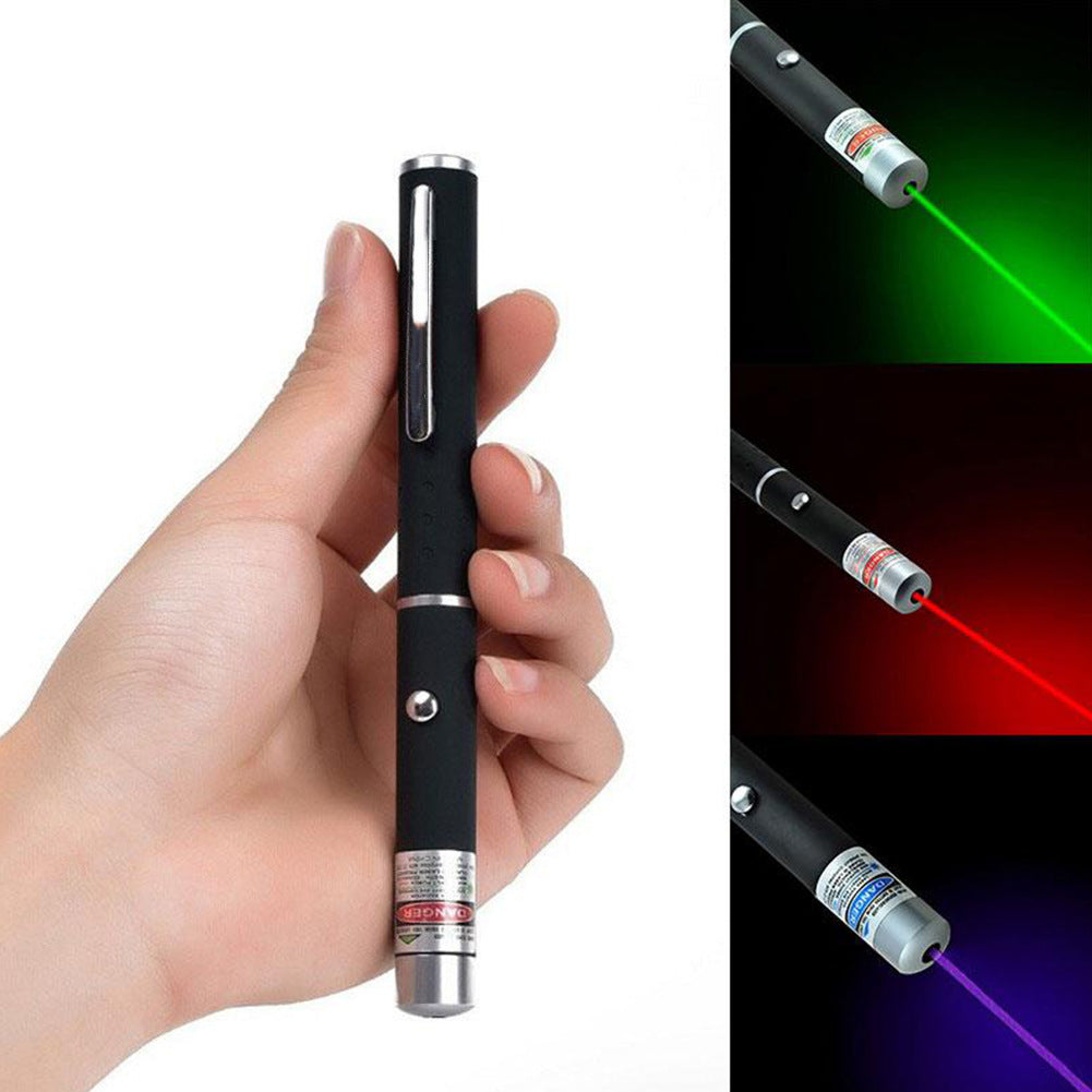 Powerful 5MW Green Blue Red Dot Laser Pointer