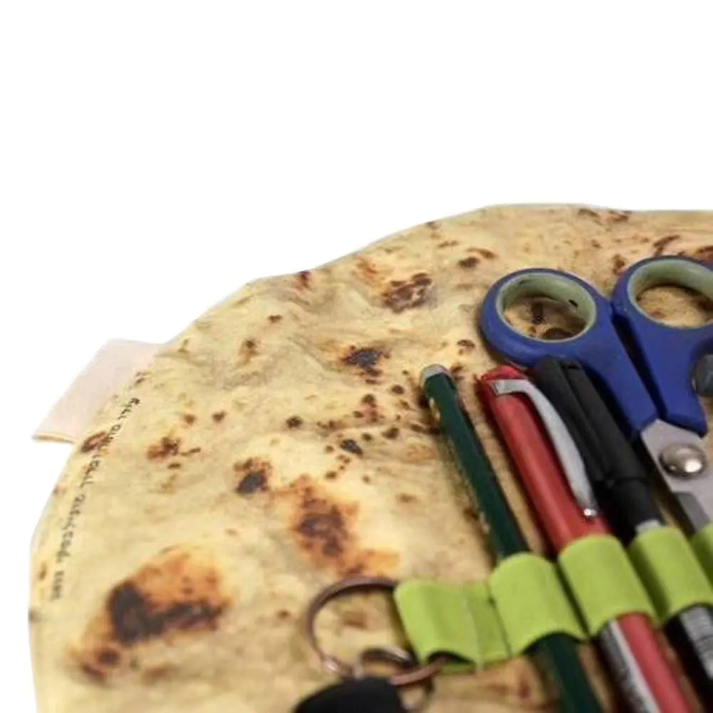 Burrito Roll Pencil Case