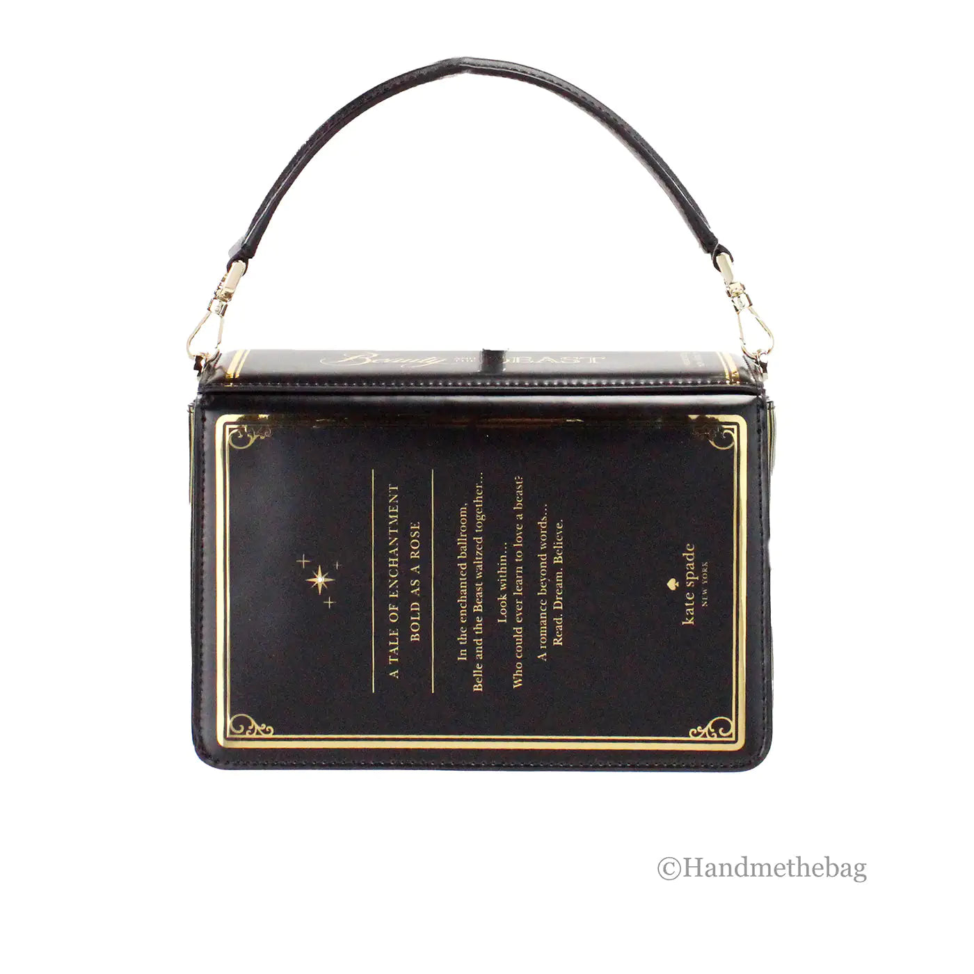 Kate Spade X Disney Beauty and the Beast Book Crossbody