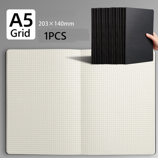 A5/B5 Blank Gridline Sketchbook for Drawing