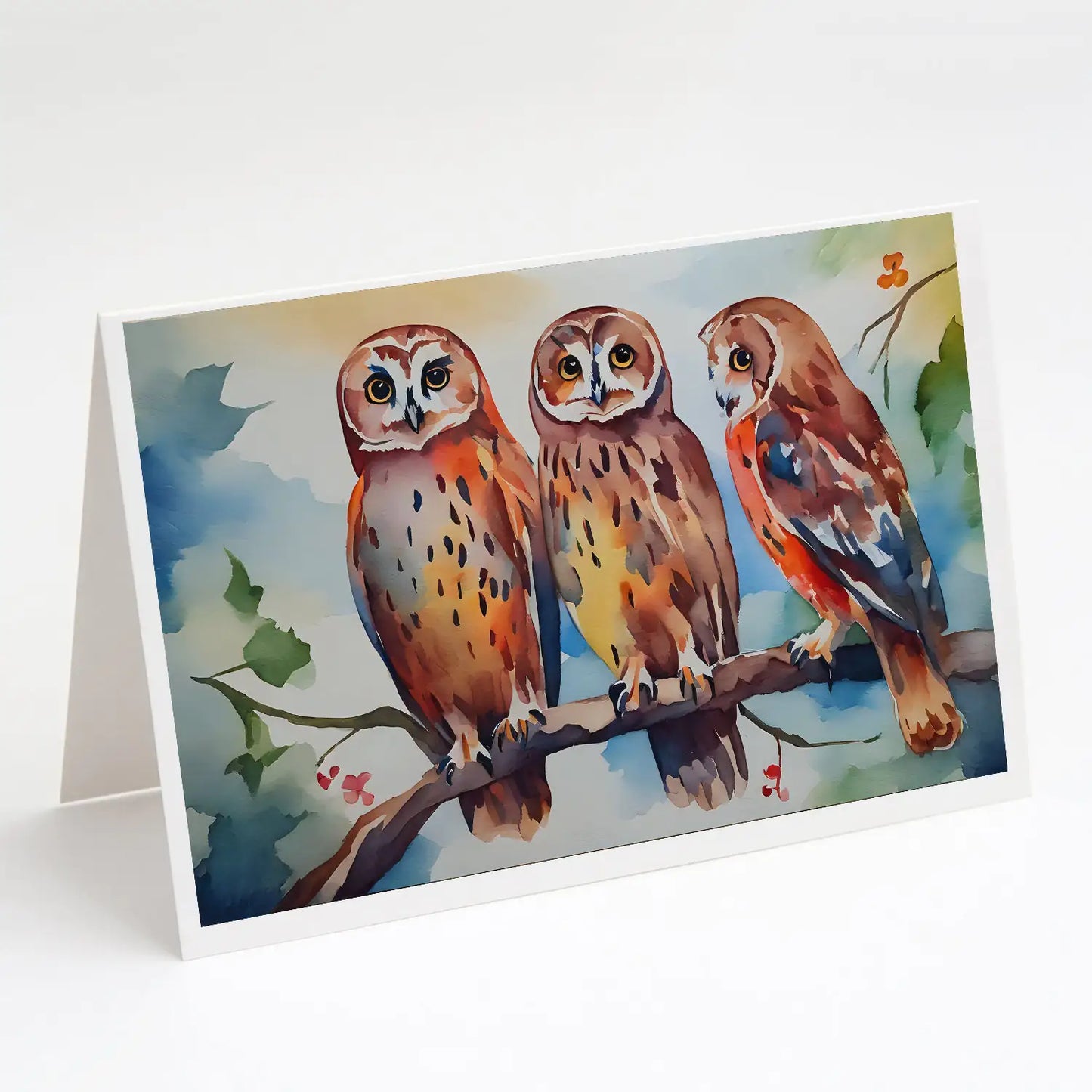 Owls Greeting Cards