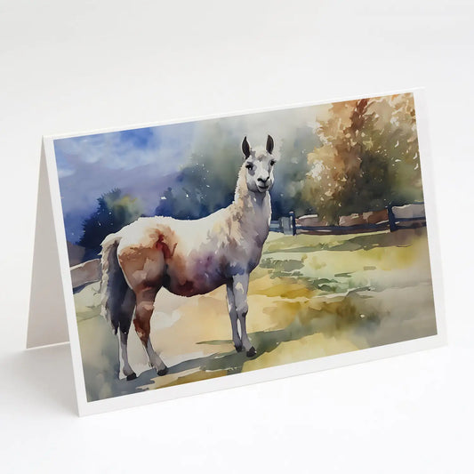 Llama Greeting Cards