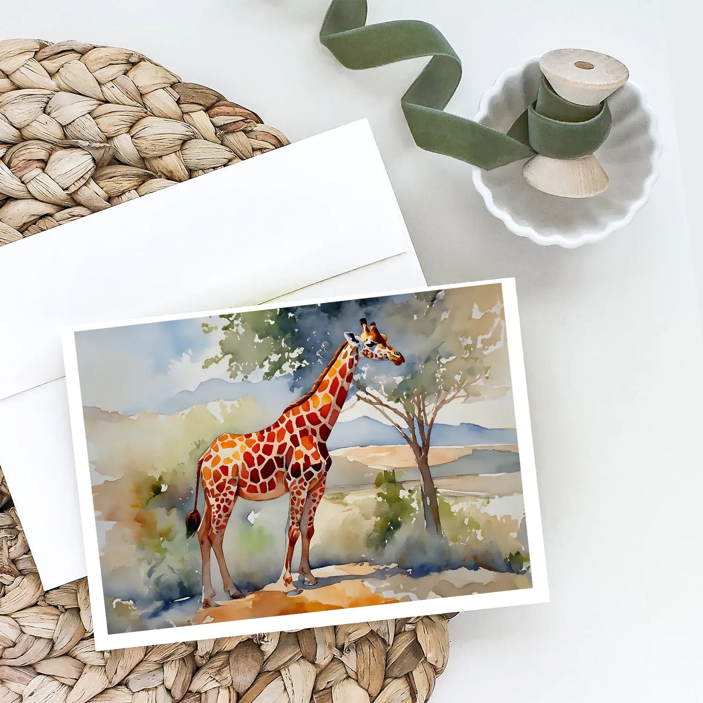 Giraffe Greeting Cards