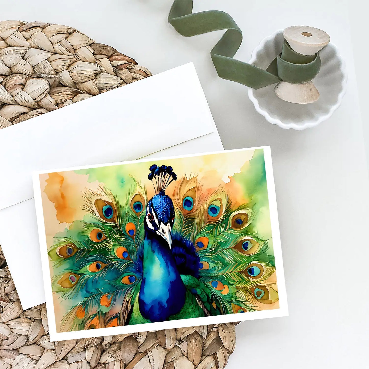 Peacock Greeting Cards