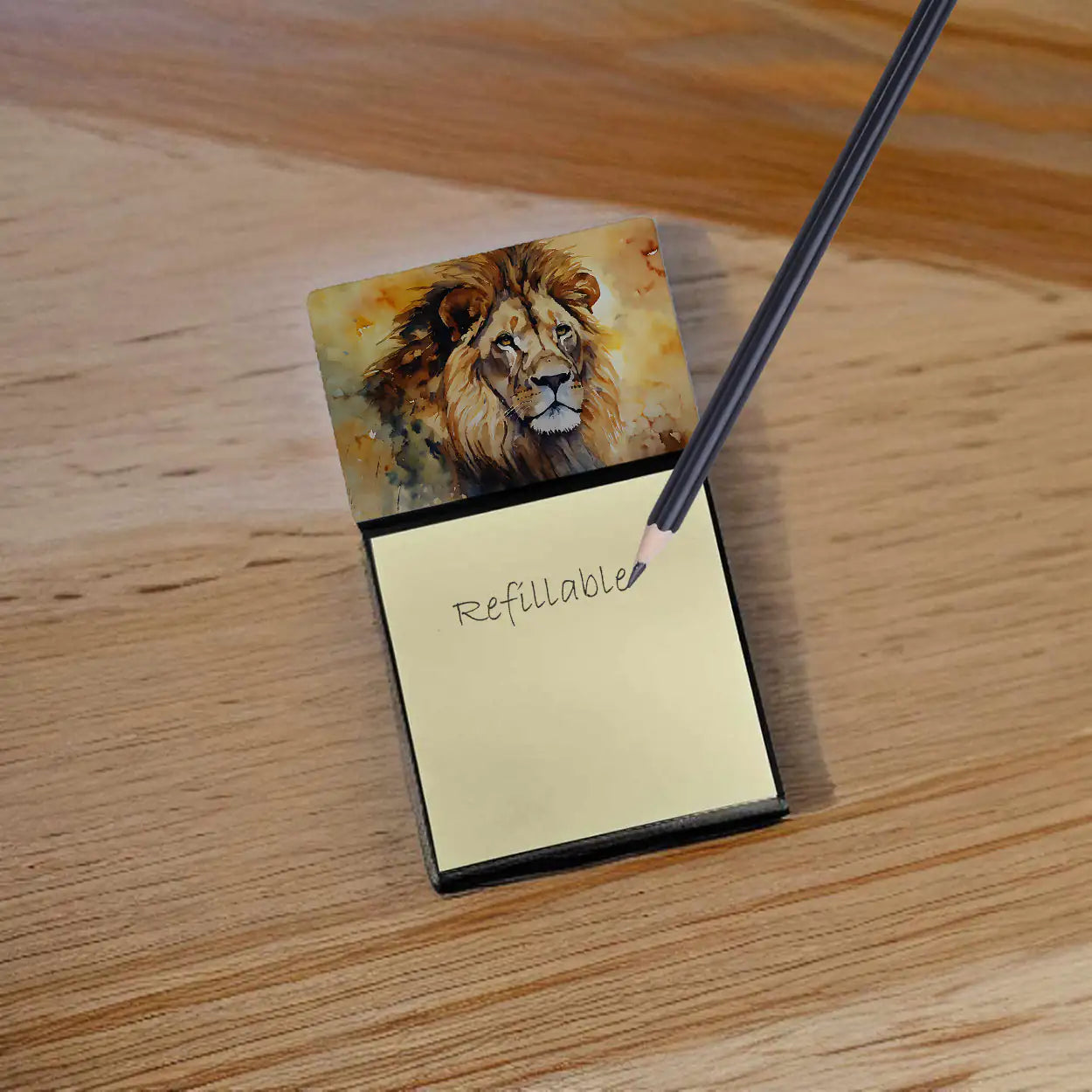 Lion Sticky Note Holder