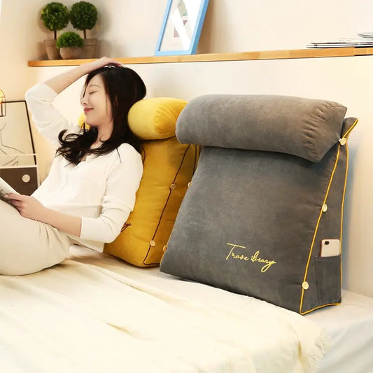 Triangle Reading Pillow