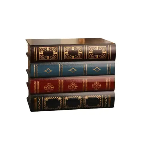 Vintage Book-Shaped Storage Box