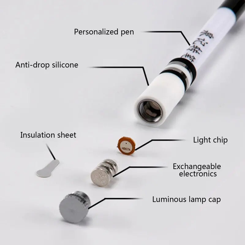 Decompression LED Spinning Pen