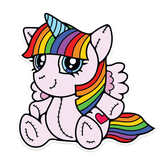 Rainbow Unicorn Sticker