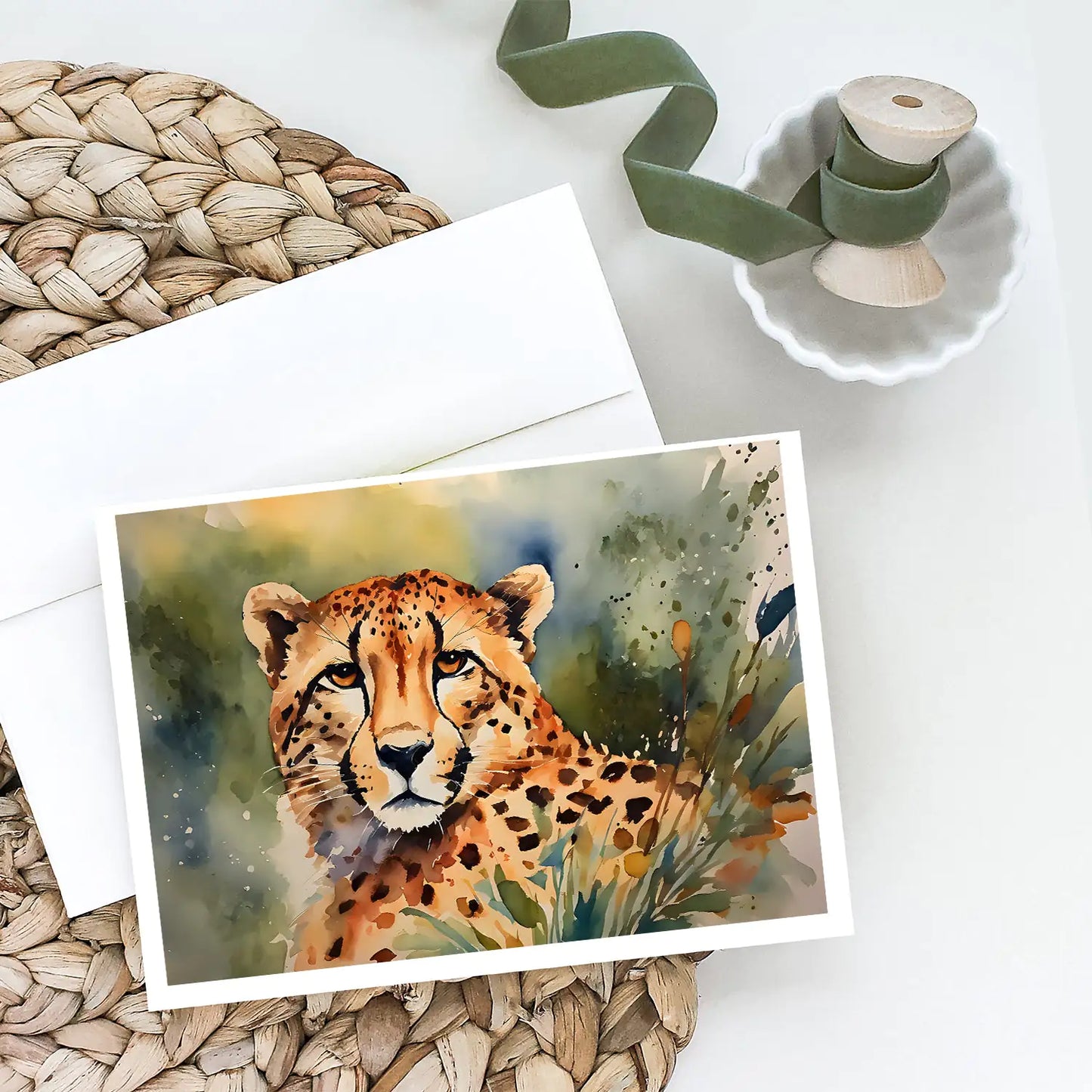 Cheetah Greeting Cards