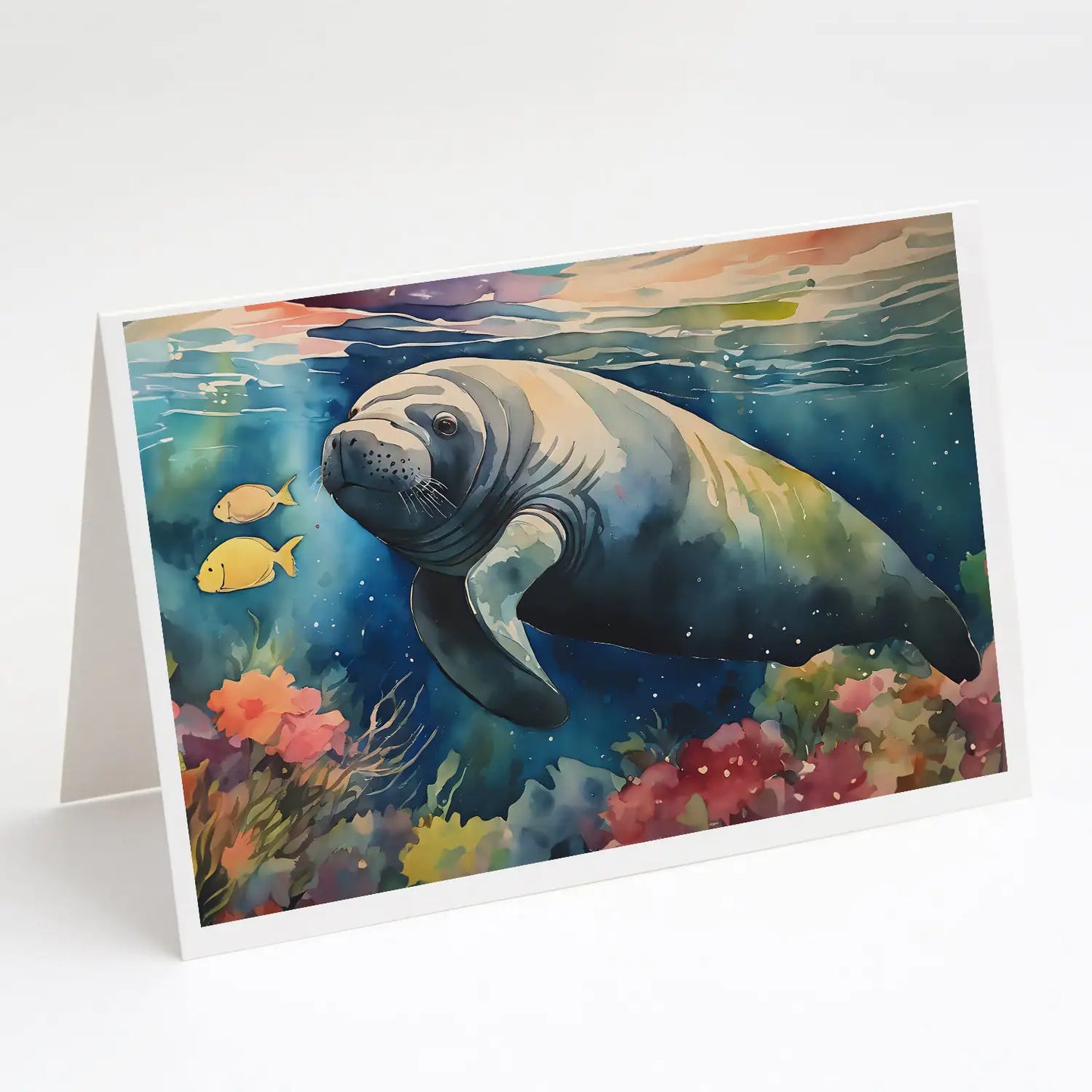 Manatee Greeting Cards