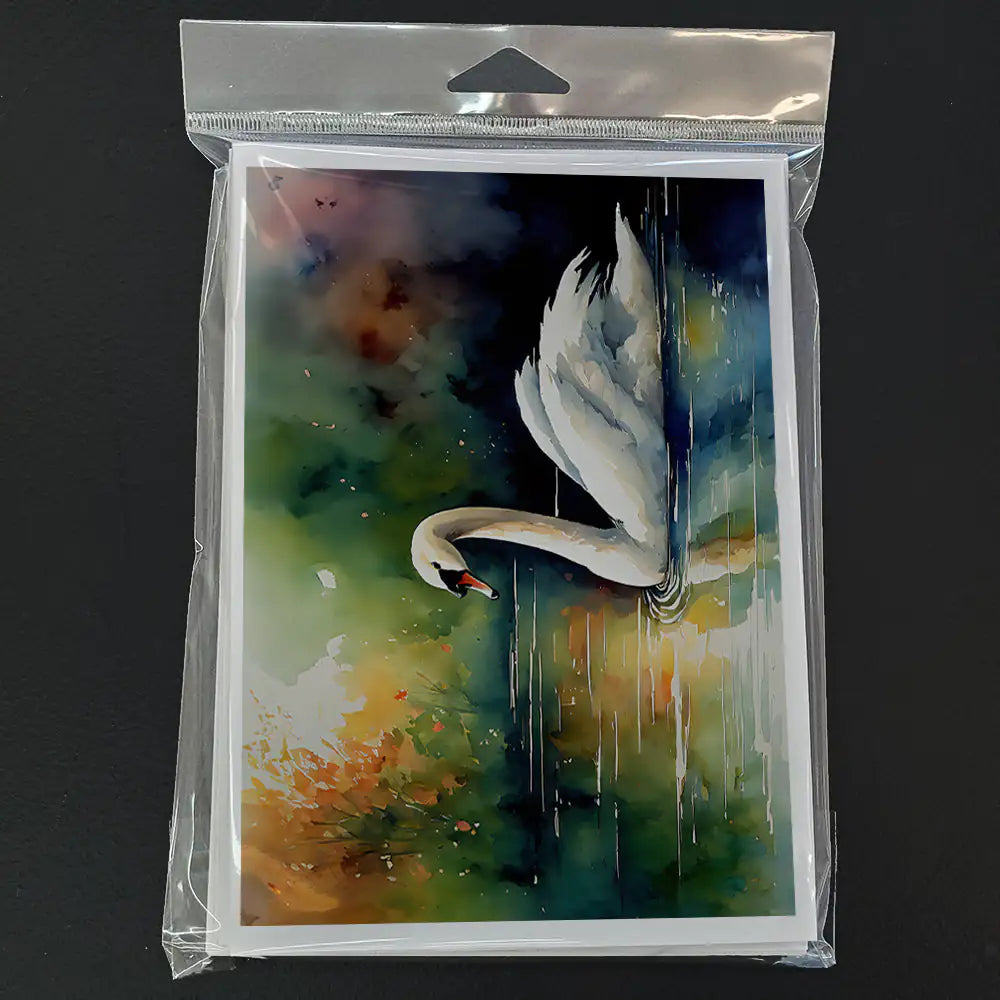 Swan Greeting Cards