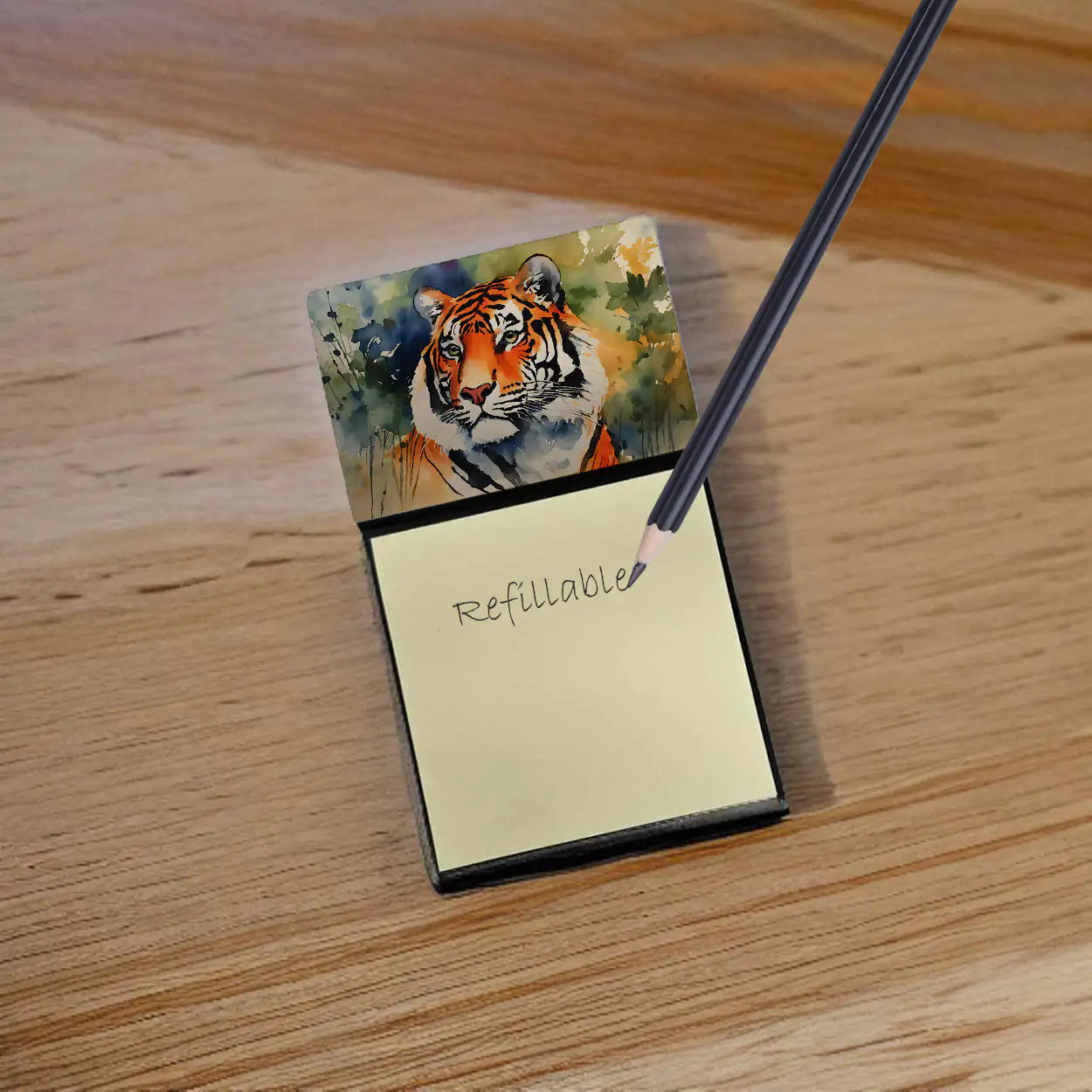 Tiger Sticky Note Holder