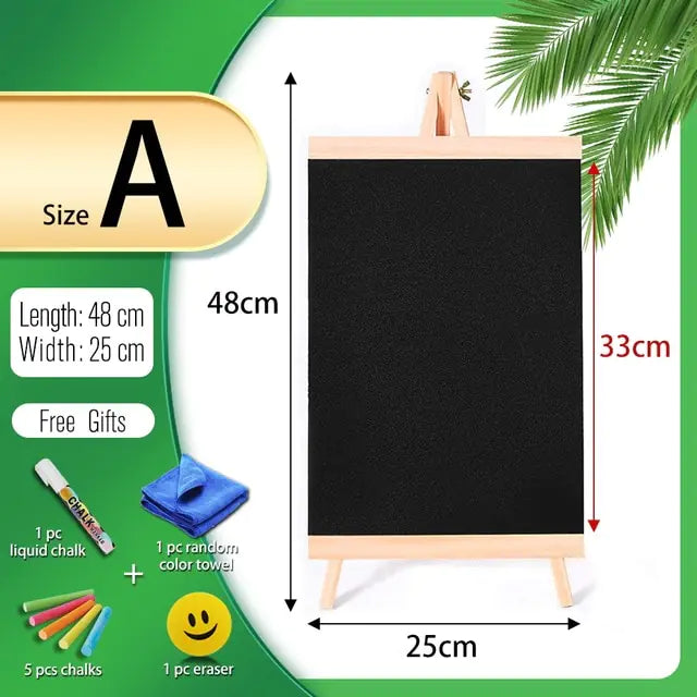 Mini Blackboard with Wood Frame