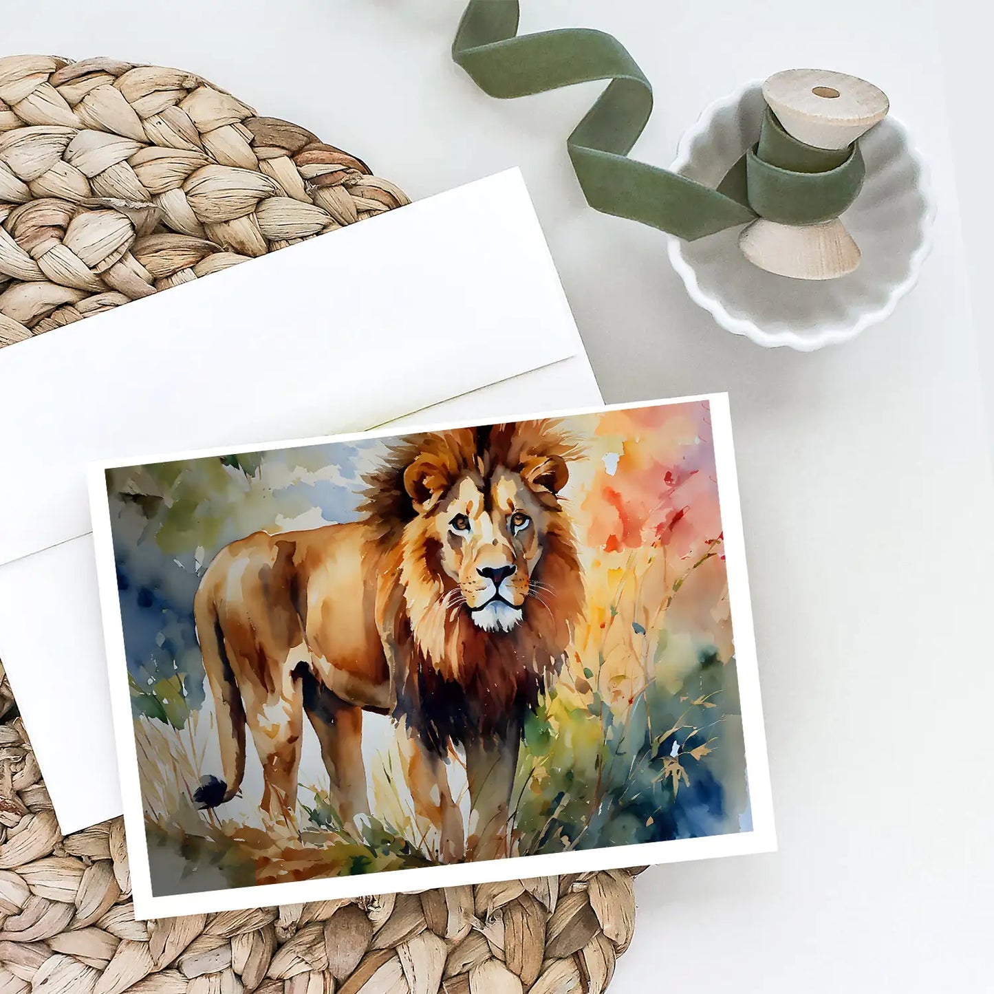 Lion Greeting Cards