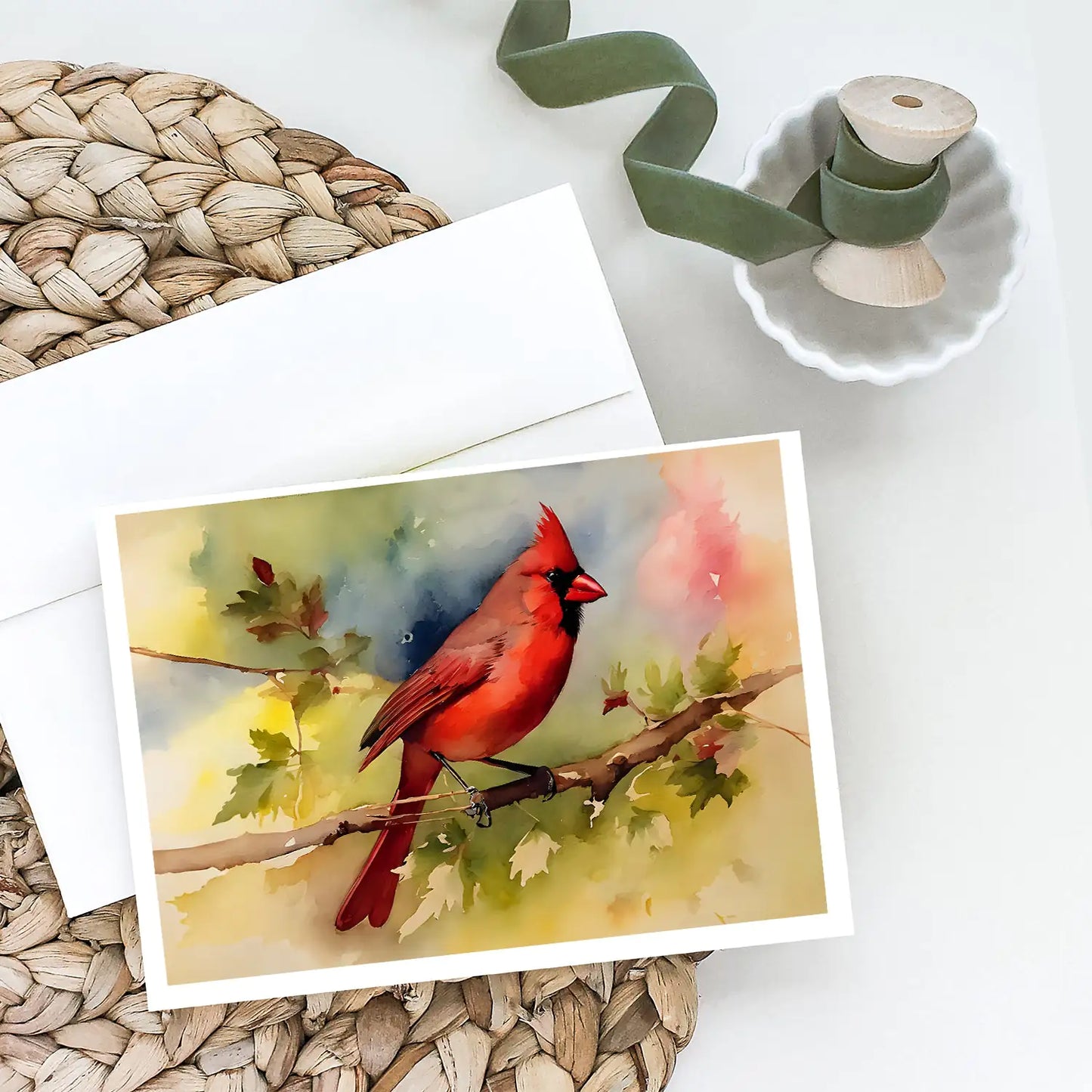 Cardinal Greeting Cards Pack of 8