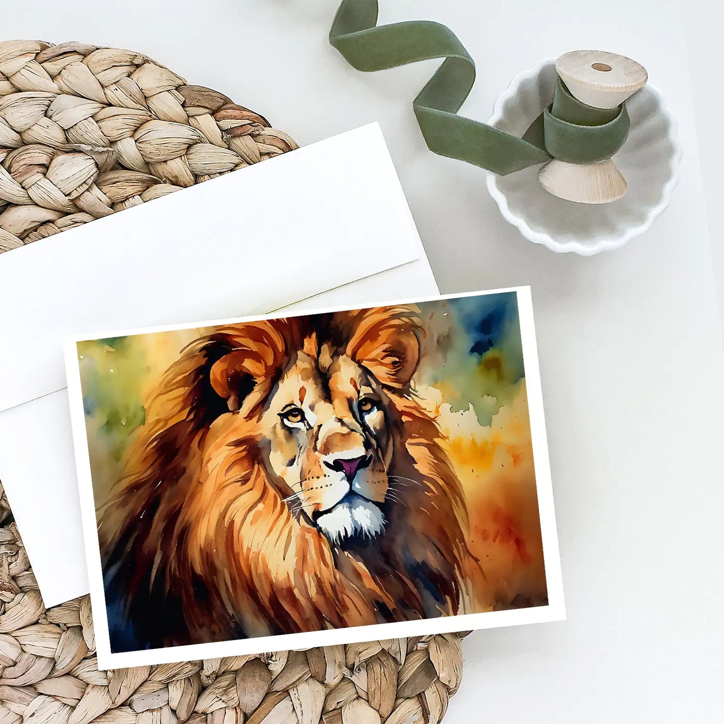 Lion Greeting Cards