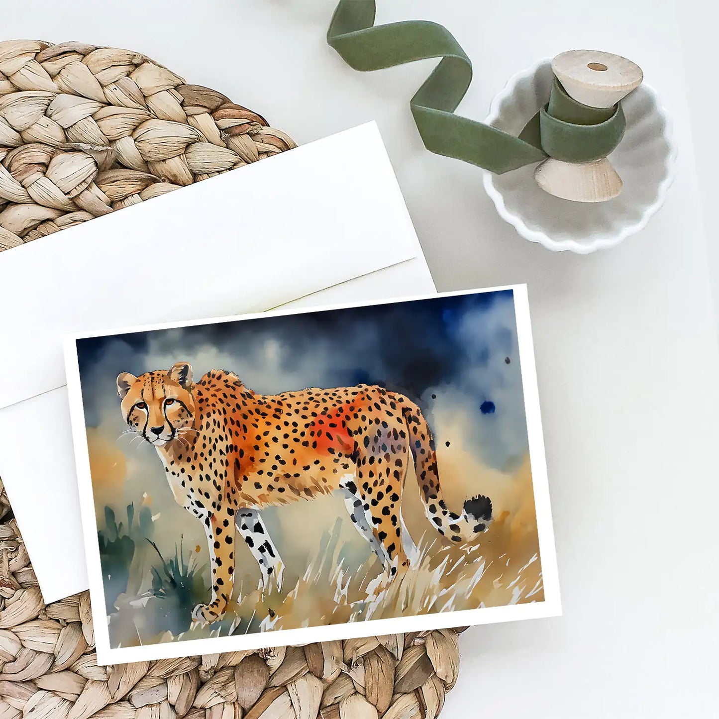 Cheetah Greeting Cards