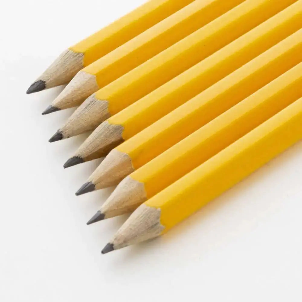 Sharpened #2 Yellow Wooden Pencils with Eraser 12 Pack