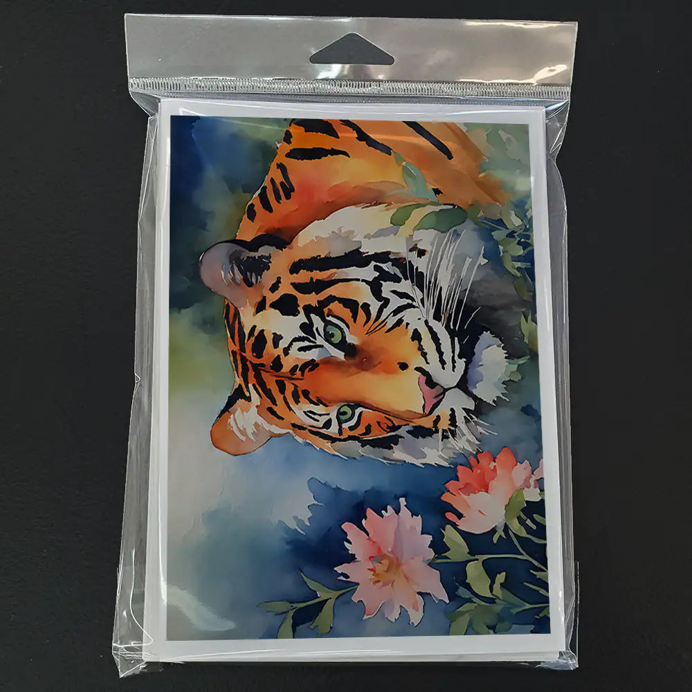 Tiger Greeting Cards