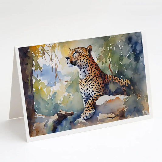 Leopard Greeting Cards